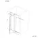 Cologne Brushed Gunmetal Easy Clean 8mm Hinged Shower Door 1200mm