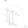 Cologne Brushed Gunmetal Easy Clean 8mm Hinged Shower Door 1800mm