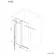 Cologne Brushed Copper Easy Clean 8mm Hinged Shower Door 1000mm