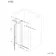 Cologne Brushed Copper Easy Clean 8mm Hinged Shower Door 1200mm