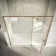 Cologne Brushed Copper Easy Clean 8mm Hinged Shower Door 1700mm