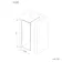 Antwerp Matt Black Framed Easy Clean 8mm Wet Room Shower Glass Panel 900mm