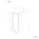 Antwerp Matt Black Framed Easy Clean 8mm Wet Room Shower Glass Panel 1400mm