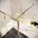 Antwerp Brushed Brass Framed Easy Clean 8mm Wet Room Shower Glass Panel 1200mm