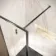 Antwerp Brushed Gunmetal Framed Easy Clean 8mm Wet Room Shower Glass Panel 700mm