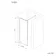Antwerp Brushed Gunmetal Framed Easy Clean 8mm Wet Room Shower Glass Panel 800mm