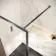 Antwerp Brushed Gunmetal Framed Easy Clean 8mm Wet Room Shower Glass Panel 900mm