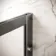 Antwerp Brushed Gunmetal Framed Easy Clean 8mm Wet Room Shower Glass Panel 900mm