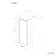Antwerp Brushed Gunmetal Framed Easy Clean 8mm Wet Room Shower Glass Panel 1100mm
