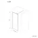 Antwerp Brushed Gunmetal Framed Easy Clean 8mm Wet Room Shower Glass Panel 1400mm