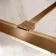 Antwerp Brushed Copper Framed Easy Clean 8mm Wet Room Shower Glass Panel 1200mm