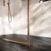 Antwerp Brushed Copper Framed Easy Clean 8mm Wet Room Shower Glass Panel 1400mm