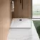 Sydney Low Profile Rectangular Gloss White Stone Shower Tray 1000x800mm