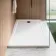 Sydney Low Profile Rectangular Gloss White Stone Shower Tray 1700x900mm