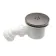 London Brushed Gunmetal Standard 90mm Shower Tray Waste