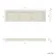 Traditional Linen White Wooden Bath Front Panel 1700mm