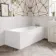 1700 Super Strength Reinforced Acrylic Straight Bath Front Panel