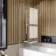 Linz Easy Clean 6mm Chrome Bath Screen - 800mm