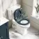 Hudson Traditional Inky Blue Wooden Soft Close Toilet Seat