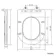 Tucson Quick Release Premium Soft Close Slim Toilet Seat