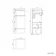 Foster Stone Grey Side Cabinet Unit 300mm