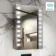 Madison Battery Powered Illuminated LED Mirror Cabinet 700x500mm