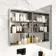 Madison Battery Powered Illuminated LED Mirror Cabinet 700x500mm
