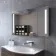 Emielia Battery Powered Illuminated LED Mirror Cabinet 600x1000mm