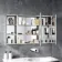 Emielia Battery Powered Illuminated LED Mirror Cabinet 600x1000mm