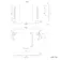 Emielia Battery Powered Illuminated LED Mirror Cabinet 600x1000mm