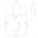 Elena Stainless Steel Mirror Cabinet 650x1200mm