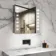 Madison Battery Powered Illuminated LED Mirror Cabinet 600x600mm