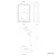 Mia Black Framed Illuminated LED Mirror Cabinet 710x500mm