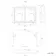 Mia Black Framed Illuminated LED Mirror Cabinet 710x1000mm