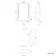 Olivia Battery Powered Matt Brass Illuminated LED Mirror Cabinet 710x500mm