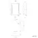 Mia Battery Powered Matt Brass Illuminated LED Mirror Cabinet 710x500mm