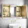 Mia Matt Brass Illuminated LED Mirror Cabinet 710x1200mm
