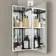Madelyn Illuminated LED Corner Mirror Cabinet 600mm Tall