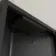 Madelyn Battery Powered Black Framed Illuminated LED Corner Mirror Cabinet 600mm Tall
