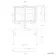 Olivia Black Framed Illuminated LED Mirror Cabinet 710x1000mm