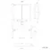 Olivia Matt Brass Mirror Cabinet 710x800mm