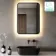 Mila Black Framed Backlit llluminated LED Mirror 700x500mm