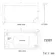 Mila Brushed Brass Backlit llluminated LED Mirror 600x1200mm