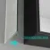 Esme Matt Black Recessed Mirror Cabinet 700x500mm