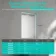 Esme Matt Black Recessed Mirror Cabinet 700x600mm