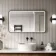 Mila Black Framed Illuminated LED Mirror 600x1000mm