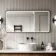 Mila Black Framed Illuminated LED Mirror 600x1200mm