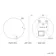 Vikki Stainless Steel Illuminated Round LED Mirror 600mm