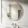 Vikki Stainless Steel Illuminated Round LED Mirror 800mm
