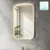 Vikki Stainless Steel Illuminated LED Mirror 700x500mm